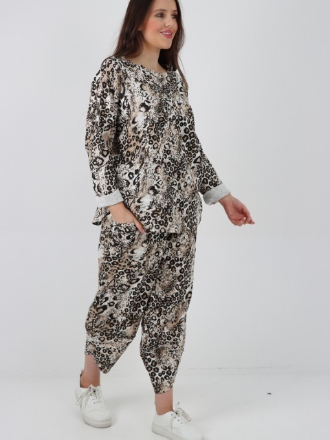 Italian Animal Printed Co-ord Set