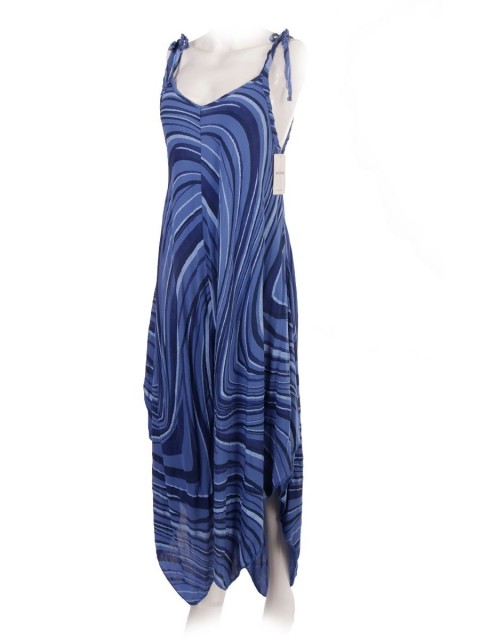 Italian Printed Strappy Jumpsuit