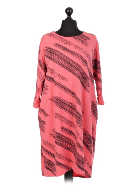 Italian Printed Lagenlook Dress