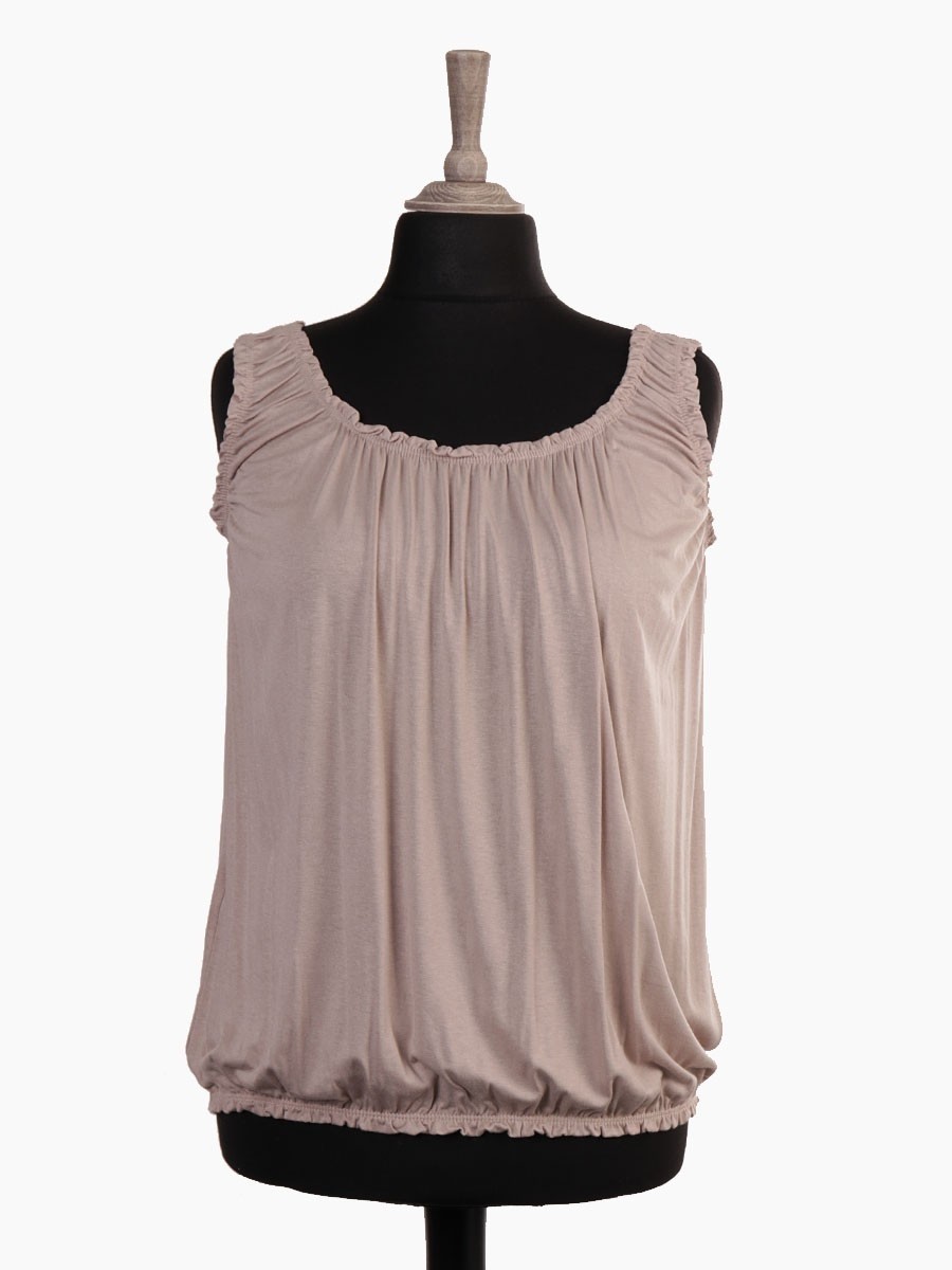 Bubble hem discount vest tops uk