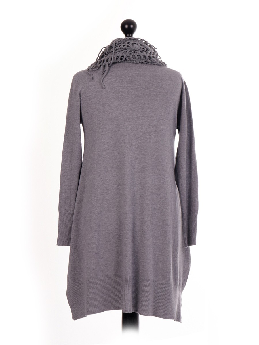 knitted lagenlook jumper Dress 2 Piece Set