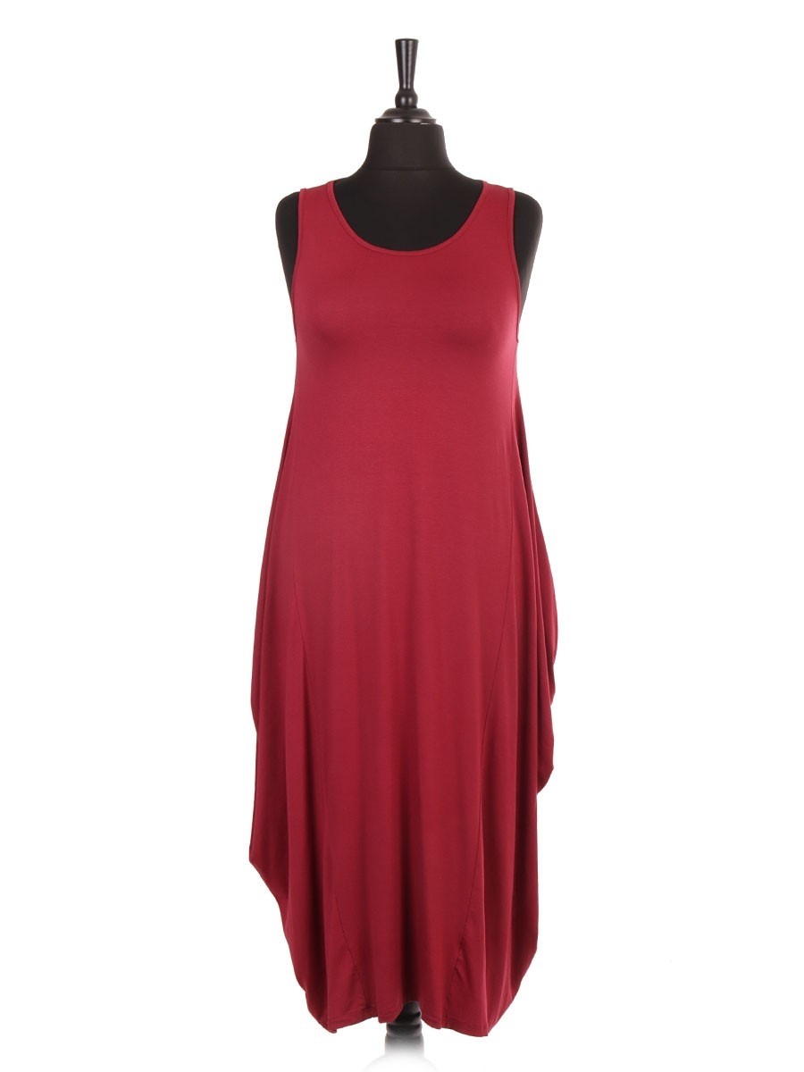 Lagenlook jersey dress deals