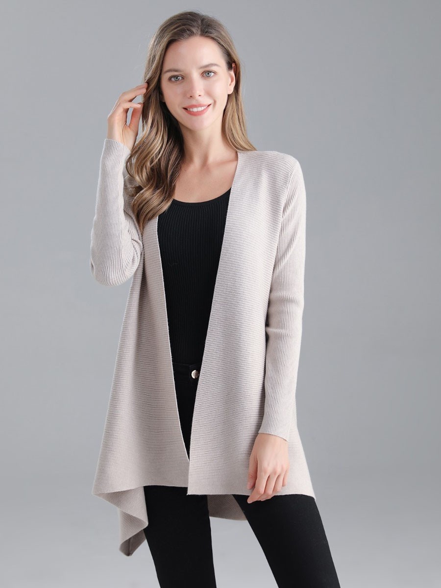 Open top face cardigan