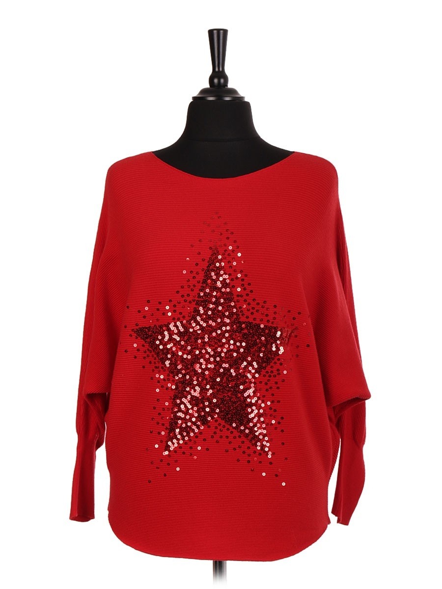 Made in italy star jumper online