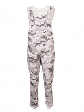 Italian Camouflage Print Magic Dungaree