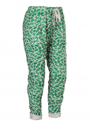 Italian Giraffe Print Magic Pants