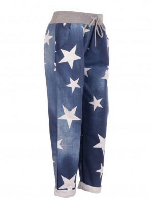 Italian Star Print Trouser