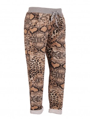 Italian Snake Print Trouser